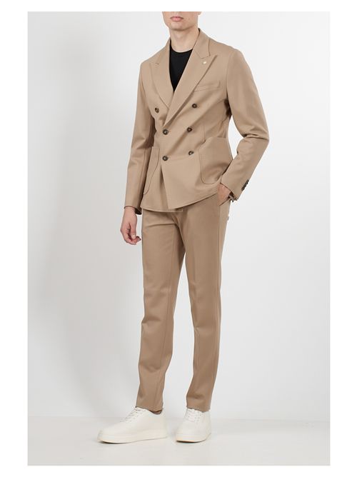 pantalone uomo beige MANUEL RITZ | P1858C243791/25